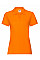 Orange Ladies' Premium Polo