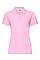 Light Pink Ladies' Premium Polo