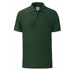 Bottle Green Men's 65/35 Tailored Fit Polo