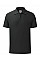 Black Men's 65/35 Tailored Fit Polo