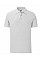 Heather Grey Men's 65/35 Tailored Fit Polo