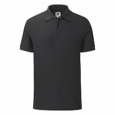 Black Men's Iconic Polo