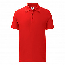 Red Men's Iconic Polo