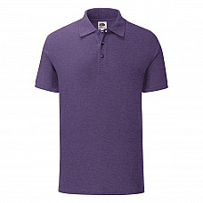 Heather Purple Men's Iconic Polo