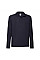 Deep Navy Kid's 65/35 L/Sleeve Polo