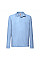 Sky Blue Kid's 65/35 L/Sleeve Polo