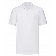 White Men's 65/35 Heavy Polo