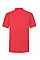 Red Men's 65/35 Heavy Polo