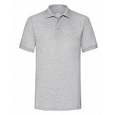 Heather Grey Men's 65/35 Heavy Polo