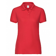 Red Ladies' 65/35 Polo