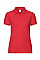 Red Ladies' 65/35 Polo