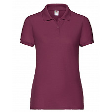 Burgundy Ladies' 65/35 Polo