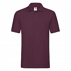 Burgundy Men's Premium Polo