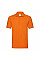 Orange Men's Premium Polo