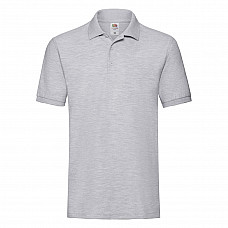 Heather Grey Men's Premium Polo