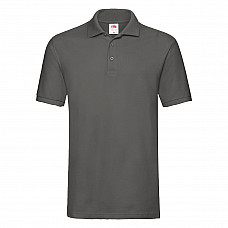 Light Graphite Men's Premium Polo