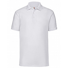 White Men's 65/35 Polo