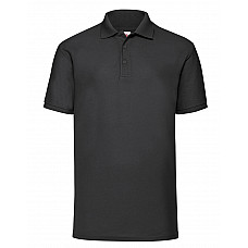 Black Men's 65/35 Polo