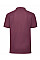 Burgundy Men's 65/35 Polo