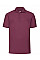 Burgundy Men's 65/35 Polo