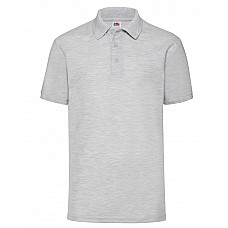 Heather Grey Men's 65/35 Polo