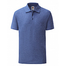 Retro Heather Royal Men's 65/35 Polo