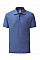 Retro Heather Royal Men's 65/35 Polo