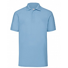 Sky Blue Men's 65/35 Polo