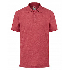 Vintage Heather Red Kid's 65/35 Polo