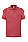 Vintage Heather Red Kid's 65/35 Polo