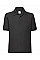 Black Kid's 65/35 Polo