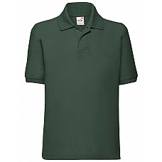 Bottle Green Kid's 65/35 Polo