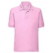 Light Pink Kid's 65/35 Polo