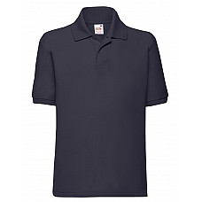 Deep Navy Kid's 65/35 Polo