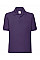 Purple Kid's 65/35 Polo