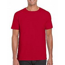 Cherry Red Softstyle Adult T-Shirt