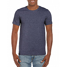 Heather Navy Softstyle Adult T-Shirt