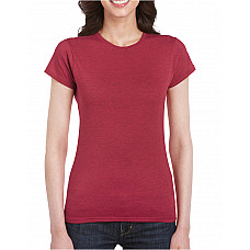 Antique Cherry Red Softstyle® Ladies' T-Shirt