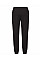 Black Men's Classic Elasticated Cuff Jog Pants