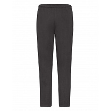 Black Men's Classic Open Hem Jog Pants