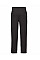 Black Men's Lightweight Open Hem Jog Pant