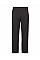 Black Men's Lightweight Open Hem Jog Pant