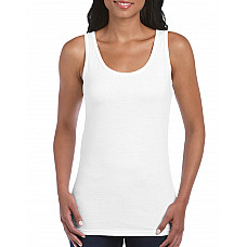 White Softstyle® Ladies' Tank Top