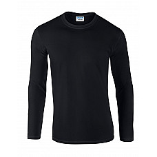 Black Softstyle® Adult Long Sleeve T-Shirt