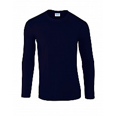 Navy Blue Softstyle® Adult Long Sleeve T-Shirt