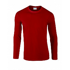 Red Softstyle® Adult Long Sleeve T-Shirt