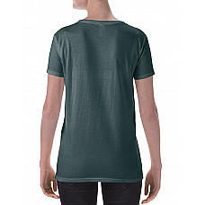 Dark Heather Softstyle® Ladies' Deep Scoop T-Shirt