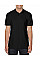 Black Softstyle® Adult Double Pique Polo