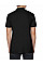 Black Softstyle® Adult Double Pique Polo