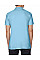 Light Blue Softstyle® Adult Double Pique Polo